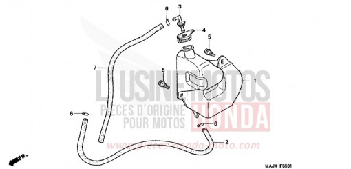 RESERVETANK (ST1100A) ST1100AY de 2000